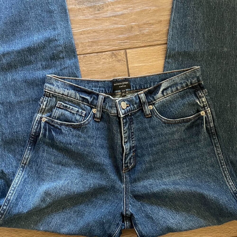 Women's Blue and Navy Jeans